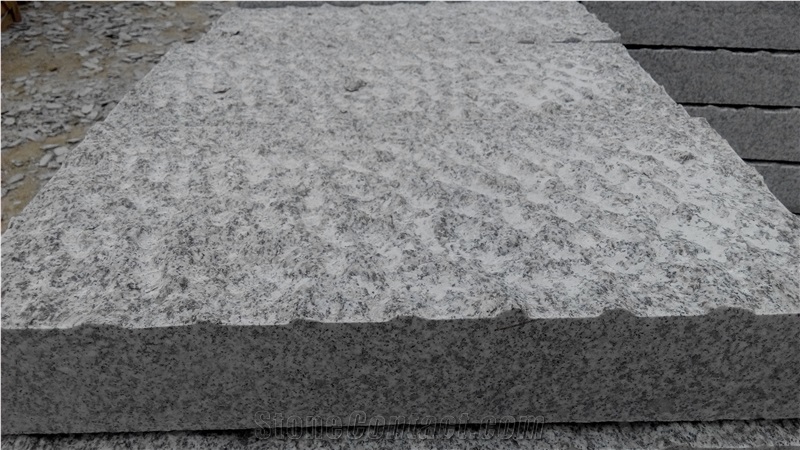 Handmade Rough Surface Granite Paver, G375 Grey Granite Pavers