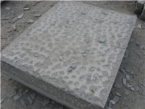 Rough Pineappled Granite Cobble Stone,G375 Grey Granite Pavers