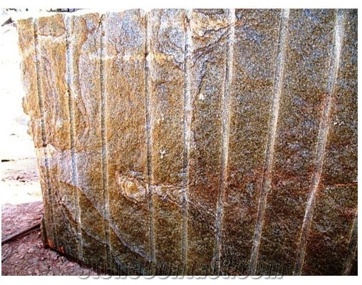 Copper Brown Granite Blocks, Brazil Brown Granite