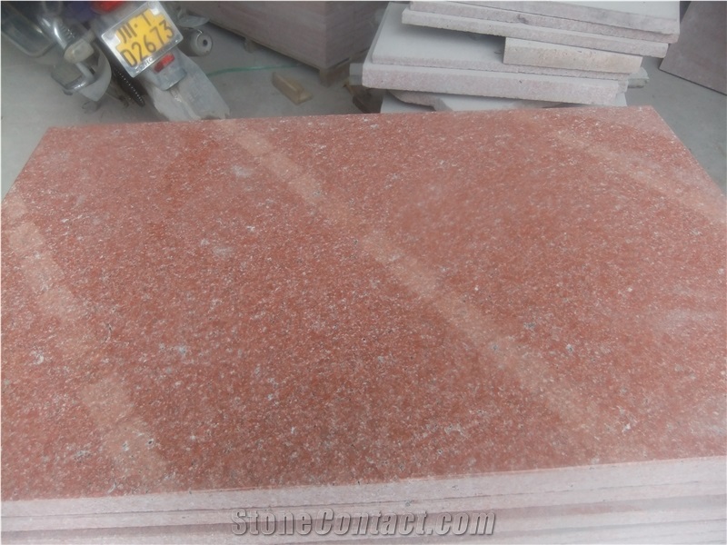 Natural Light Red Granite Slabs & Tiles, Sichuan Red Granite Slabs & Tiles
