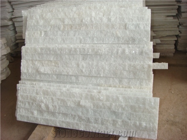 Sichuan Crystal White Marble Cultural Stone