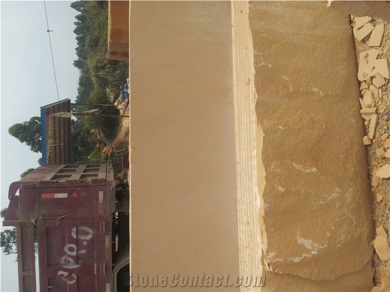 Sichuan Yellow Sandstone Slabs & Tiles, China Yellow Sandstone