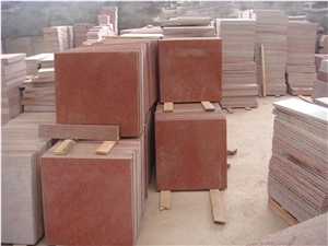 Yaan Red Granite Slabs & Tiles, Lushan Pearl Red Granite Slabs & Tiles