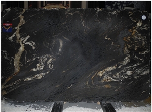 Titanium Granite(Good Price) Slabs & Tiles, Brazil Black Granite