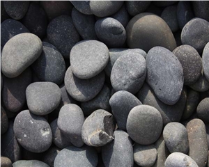 Mexican Beach Pebbles, Black Marble Pebbles