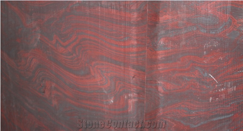 Iron Red Granite Tile Slab