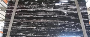 Silver Dragon Marble Tiles, China Black Marble
