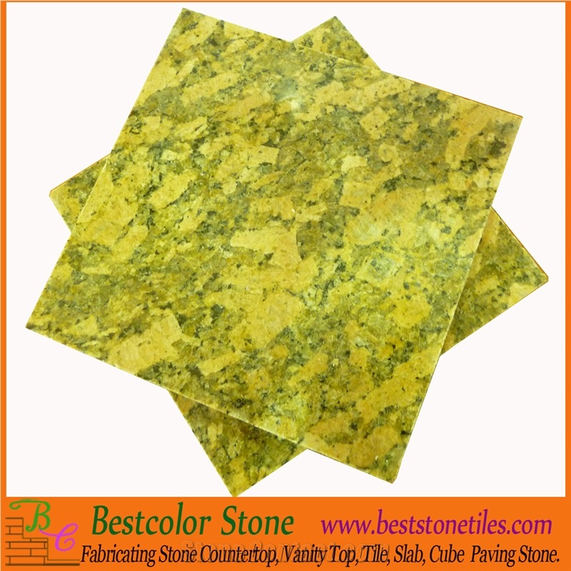 China Giallo Venziano Fiorto Granite Cut to Size Tiles Slabs, China Yellow Granite