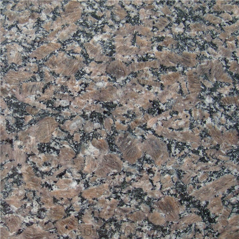 Brown Granite Slab Tiles Building Stone Stripe, China Brown Granite