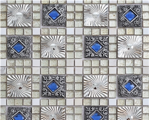 Glass Mosaic Tiles for Wall Decoration