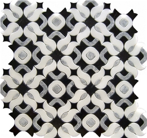 Natural Stone Marble Mosaic Tile 30x30