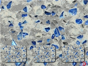 Blue Diamond Quartz Stone
