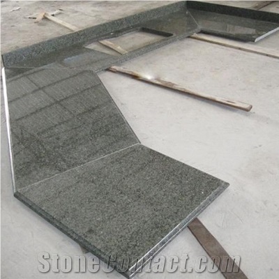 Wellest Chengde Green Granite Countertop,Bar Top, Restaurant Top,Front Desk,Kitchen Top,Natural Stone