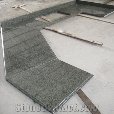 Wellest Chengde Green Granite Countertop Bar Top Restaurant