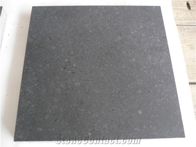 Wellest G684 Fortune Black Granite Tile, Honed Surface,China Black Granite