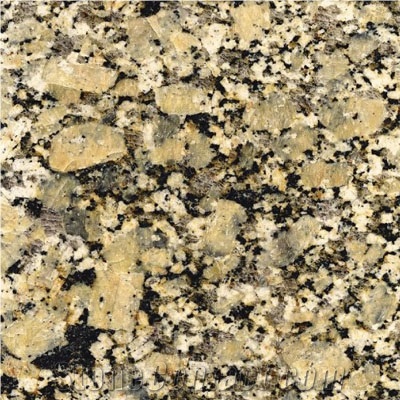 Wellest G777 Autumn Diamond Granite Slab&Tile, China Yellow Granite