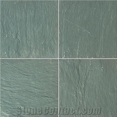 Wellest Green Slate Floor Tile,China Green Slate St017