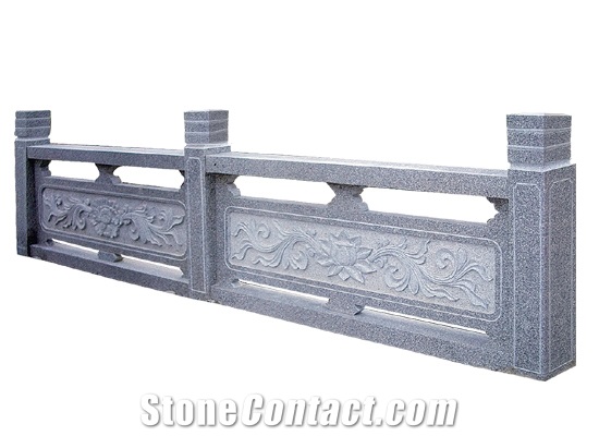 Wellest Grey Granite Fence,China G614 Misty Grey Granite,Model No.Gb031