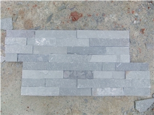 Wellest Grey Slate Flat Culture Stone,Ledge Stone,Stacked Stone,Wall Cladding Tile ,Veneer Panel Sl-007f