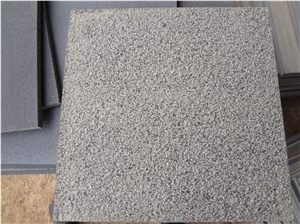 Wellest Hinam Black Basalt Flooring Tile, Bush Hammered Finish,Outdoor Using,China Basalt