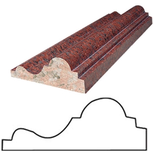 Wellest Indian Red Granite Door Frame,Window Frame