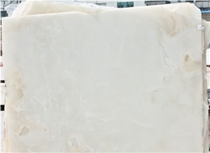 Wellest J126 Crystal White Onyx,China Translucent Onyx Slab
