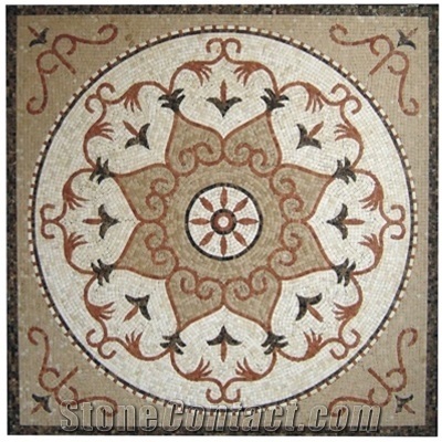 Wellest Marble Mosaic Medallion,Stone Pattern,Customized,Model No. Mm014 Marble Medallions