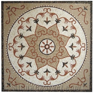 Wellest Marble Mosaic Medallion,Stone Pattern,Customized,Model No. Mm014 Marble Medallions