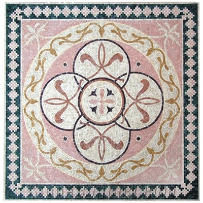 Wellest Marble Mosaic Medallion,Stone Pattern,Customized,Model No. Mm019 Marble Medallions