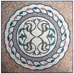 Wellest Marble Mosaic Medallion,Stone Pattern,Customized,Model No. Mm021 Marble Medallions