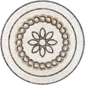 Wellest Marble Mosaic Medallion,Stone Pattern,Customized,Model No. Mm034 Marble Medallions