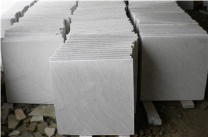 Wellest Sy157 White Sandstone Flooring Tile, Honed Finish,China White Sandstone