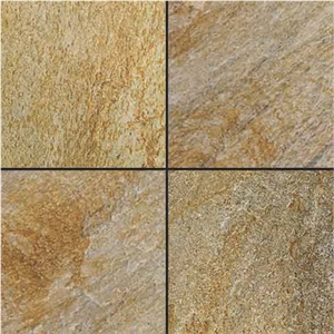 Wellest Yellow Wood Slate Floor Tile,China Slate Beige Color St014 Y