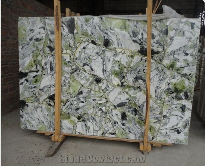 China Emerald Pearl Marble Slabs & Tiles