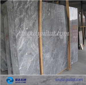 China Sliver Grey Marble,Silver Mink Marble Slabs & Tiles
