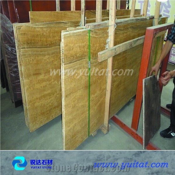 China Yellow Wooden Marble Light,Lemon Yellow Wooden Marble Slabs & Tiles