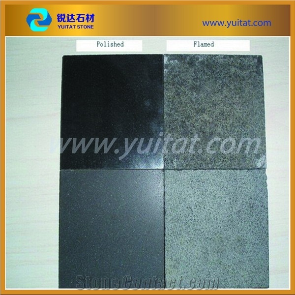 Zhangpu Black Basalt Cheap Slabs & Tiles
