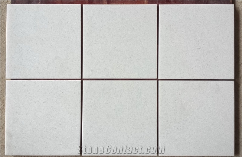Crystal White, Guangxi White Marble Tiles & Slabs