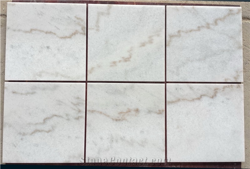 Red Crystal White, Guangxi White Red Marble Tiles & Slabs