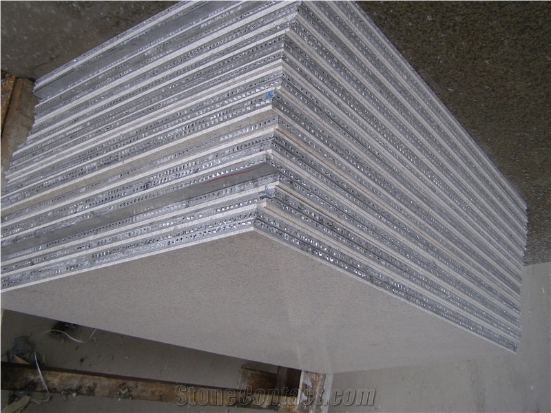Aluminium Honeycomb Backed Granite Panel-Stone Compound Panel