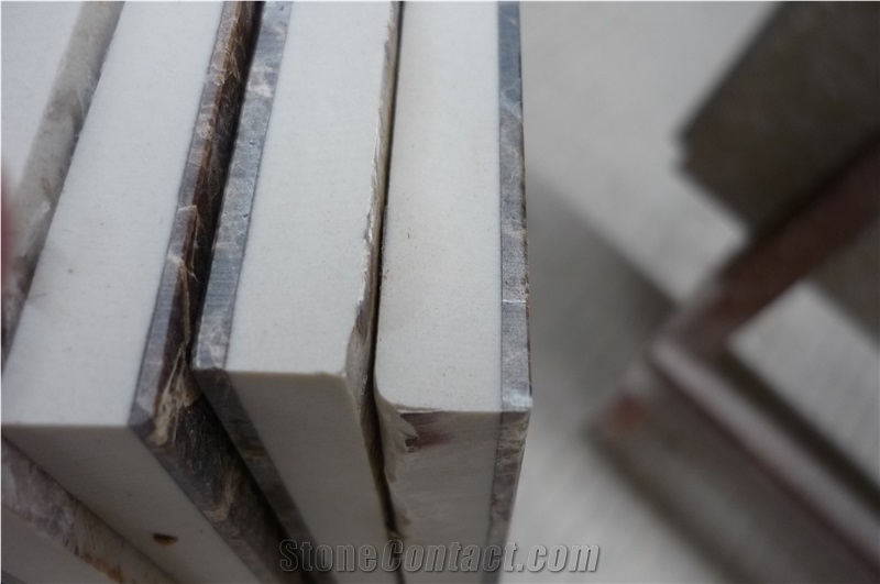 Ceramic Backed Thin Stone Panel - Ceramic Backed Stone Tile for Wall and Floor