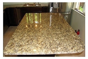 New Venetian Gold Granite Kitchen Countertop,Brazil Yellow Granite