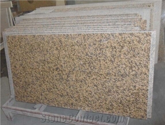 Tiger Skin Yellow Granite Slab, China Yellow Granite