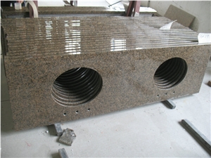 Tropical Brown Granite Countertops.Bath Tops