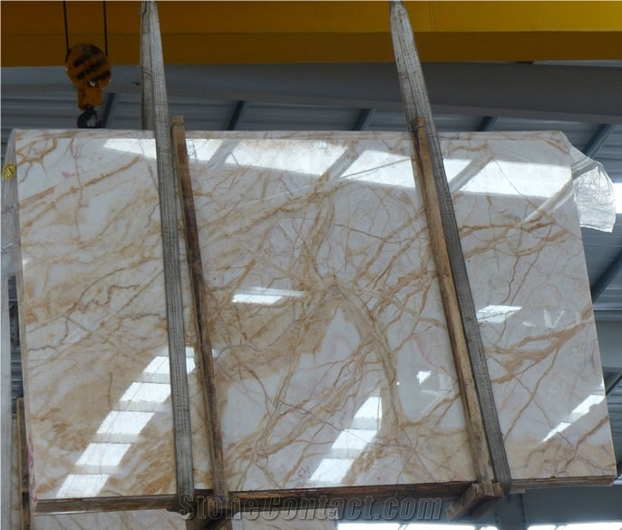 Spider Golden Marble Slabs & Tiles