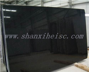 Black Granite Tops Polished Finish Manufacturer from China for Sale, Shanxi Black Granite Kitchen Countertops