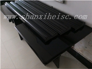 China Best Qulity Black Granite Shanxi Black Granite Molding & Border Lines