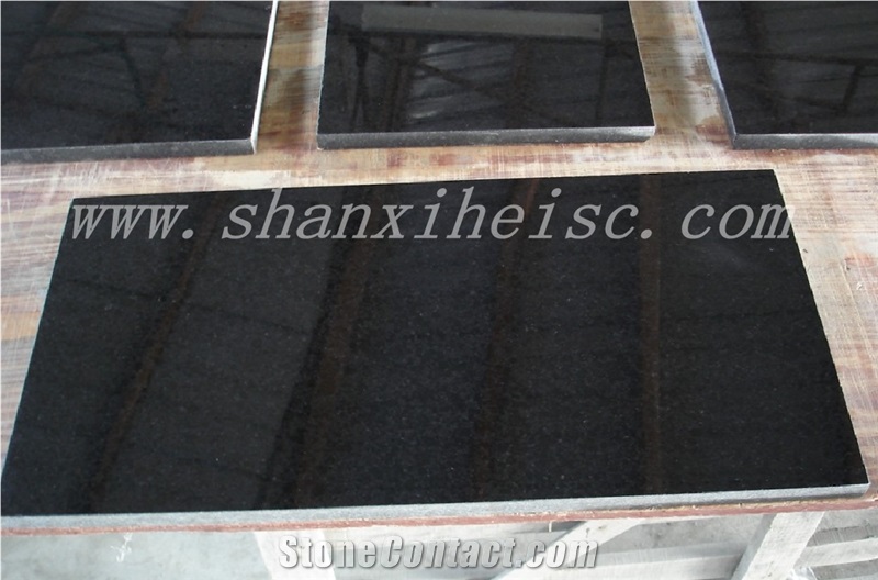 Chinese Shanxi Black Granite Bath Tops,Vanity Tops