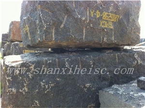 Fatory Direct Sale Shanxi Black Granite Blocks