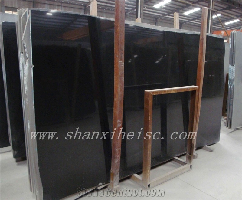 Good Quality China Black Granite Shanxi Black Granite Kitchen Countertops